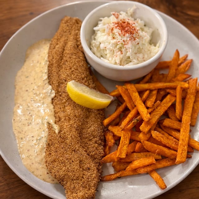 Crispy Fried Catfish.