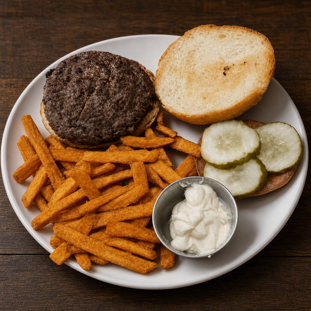 Steak Burger.