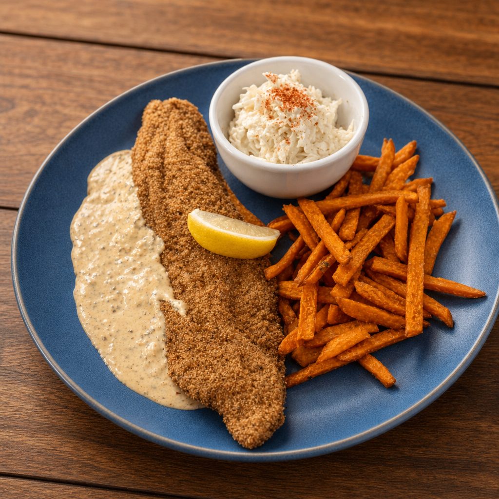 Crispy Fried Catfish.