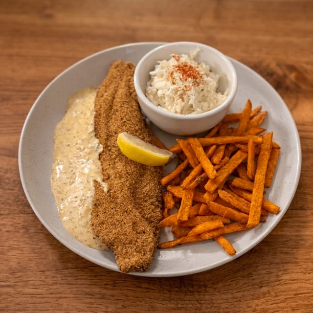 Crispy Fried Catfish.