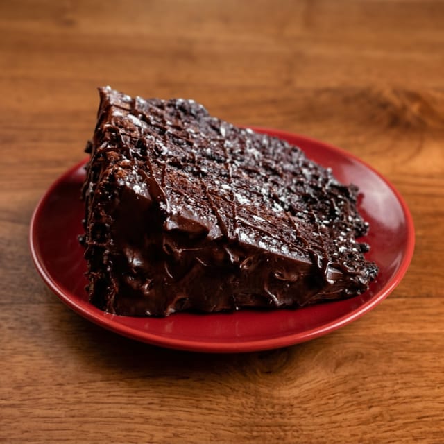 Four-Layer Chocolate Fudge Cake.